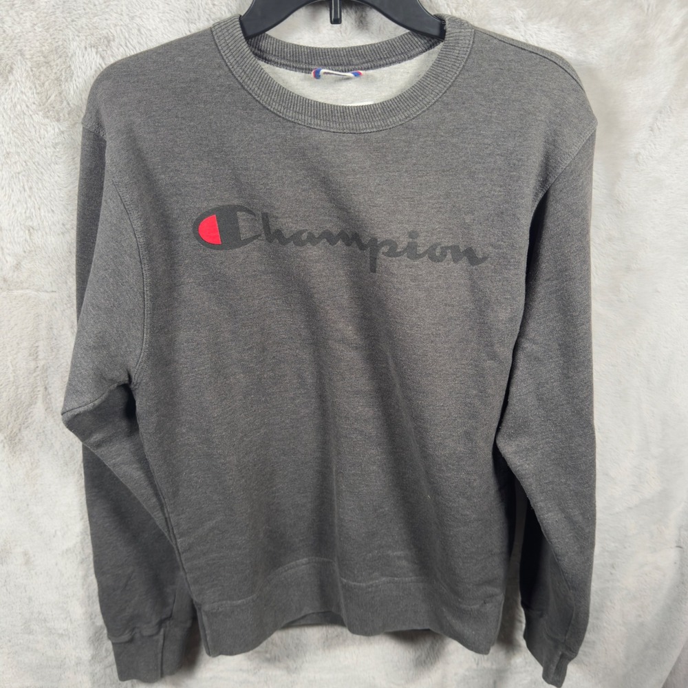 Champion Authentic Athleticwear Men's Crewneck‎ Sweatshirt Charcoal Size Small